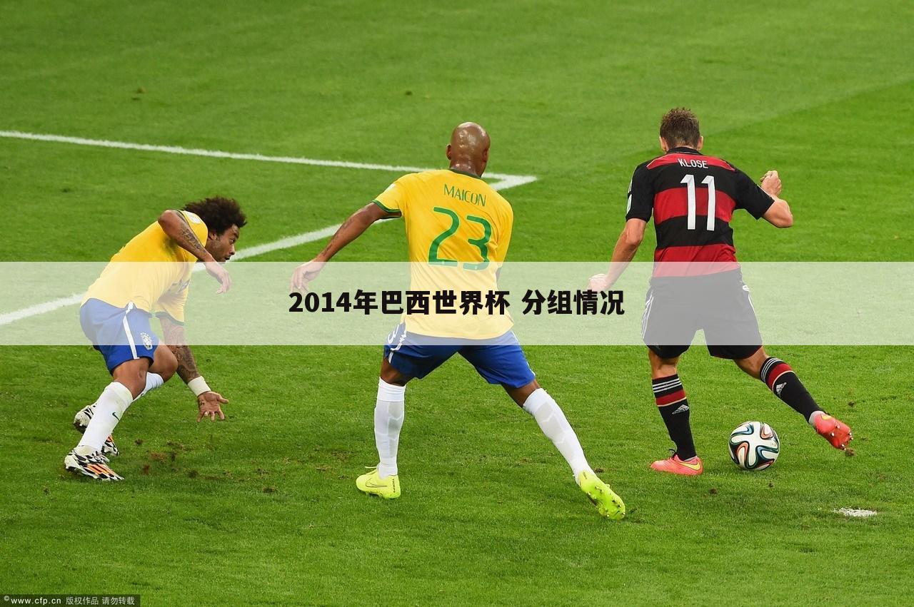 2014年巴西世界杯 分组情况